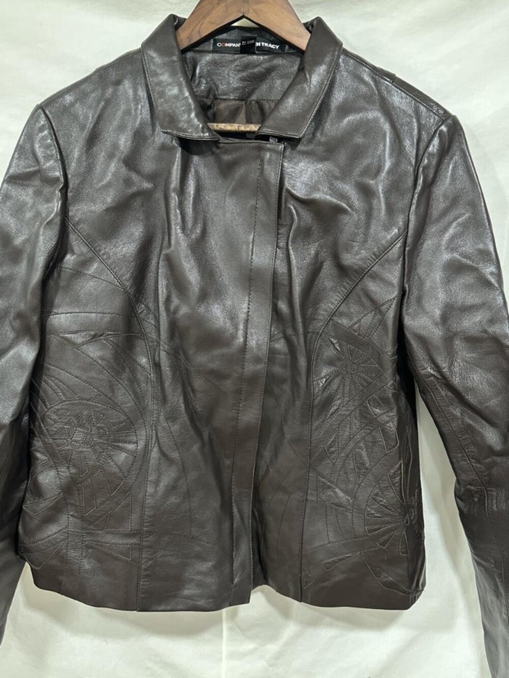 Brown leather - Ellen Tracy